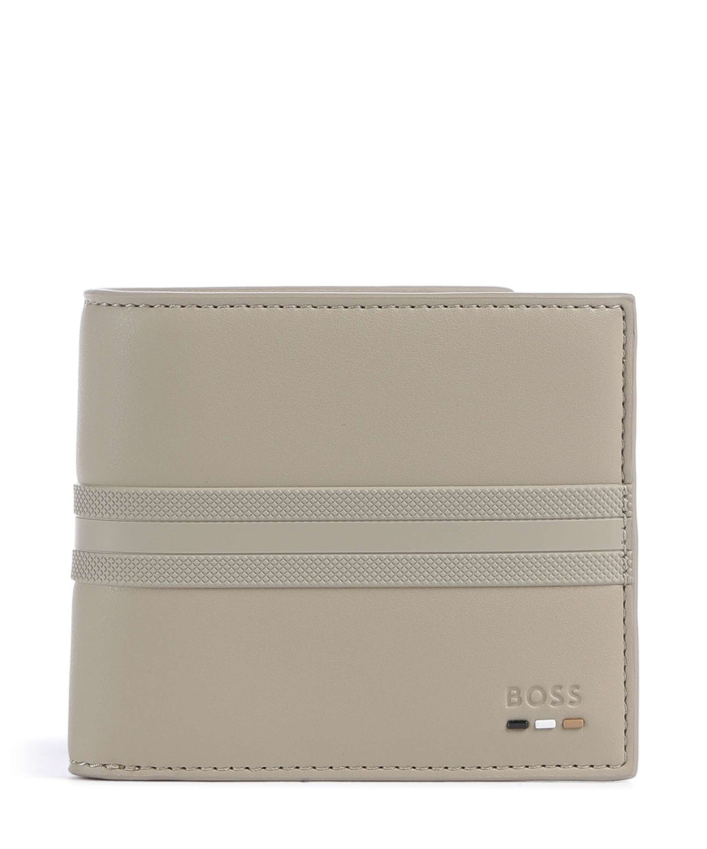 BOSS Ray RFID Wallet dark beige