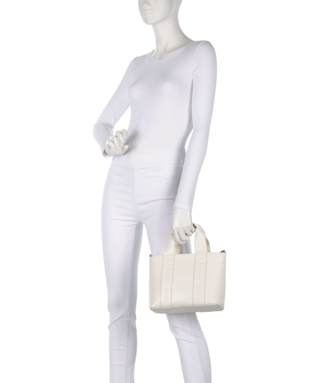 Hugo Becky Handbag open white