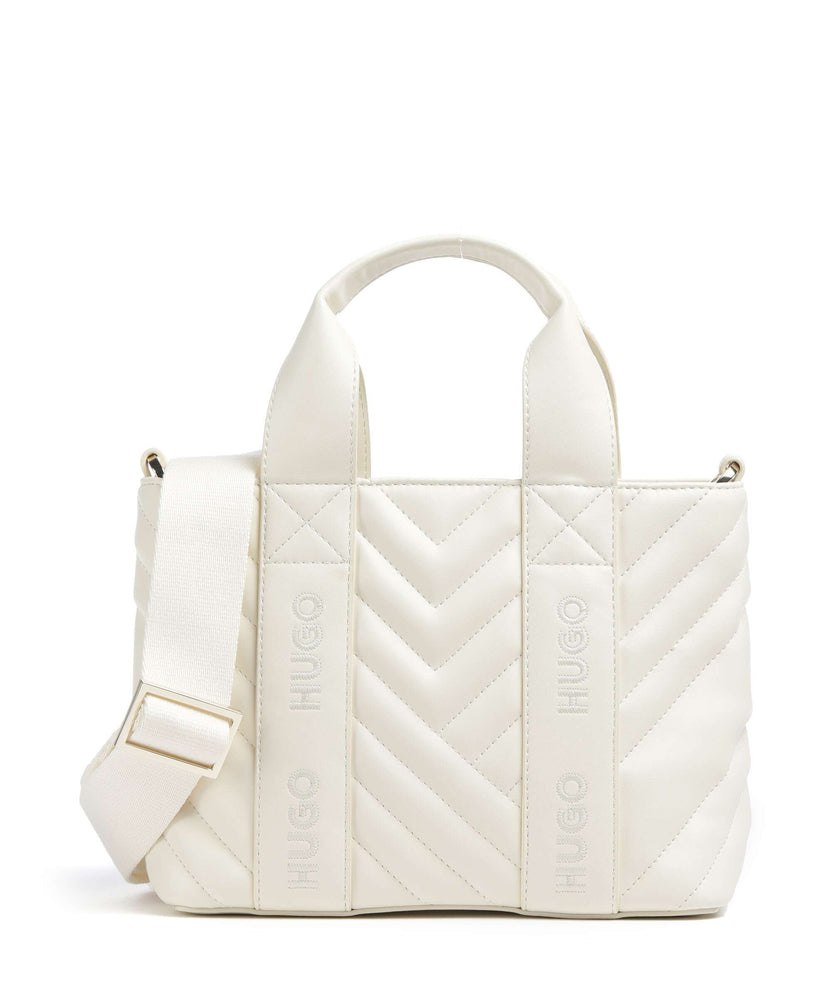 Hugo Becky Handbag open white