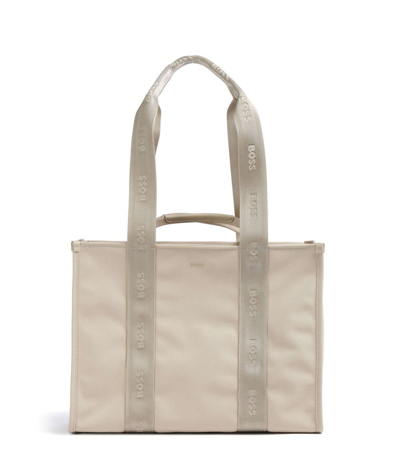 BOSS Sandy Tote bag light beige