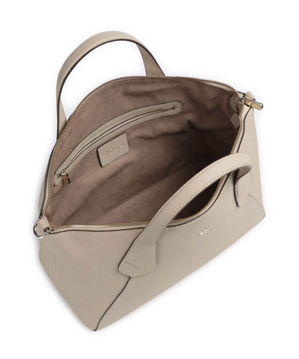 BOSS Lenah M Handbag light beige