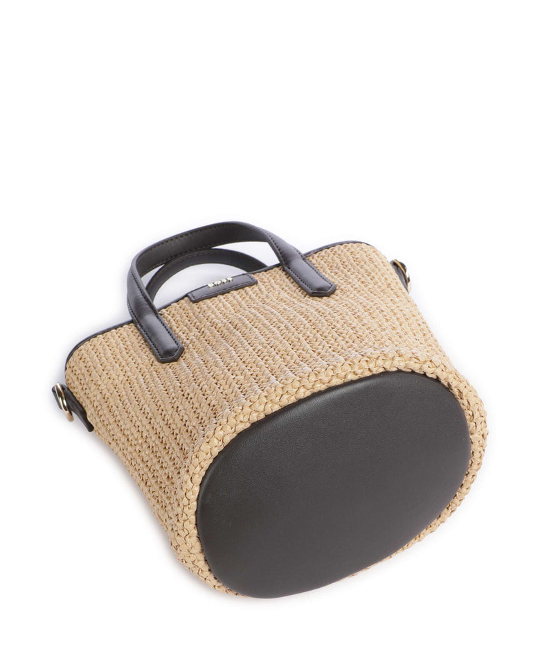 BOSS Jala Bucket bag open white