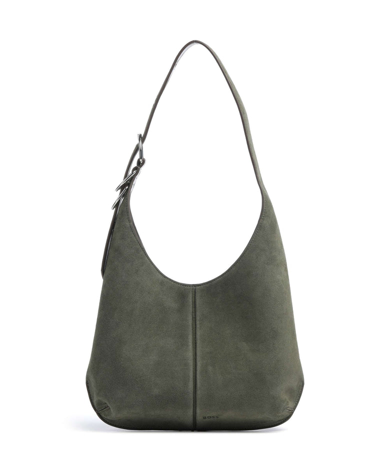 BOSS Clarice Hobo bag dark green