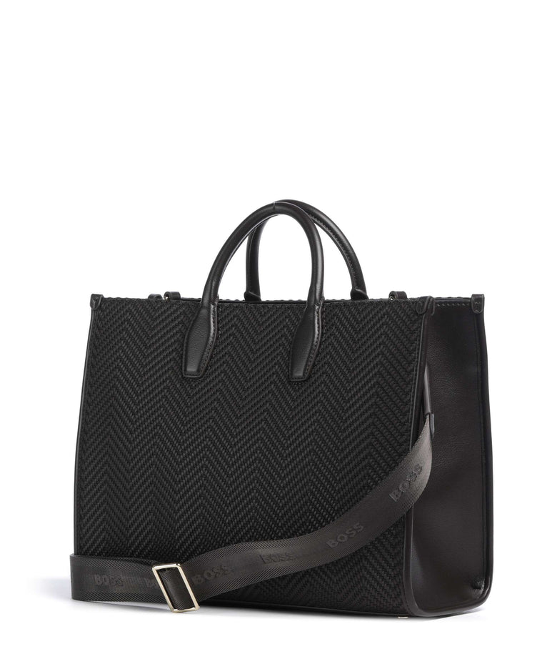 BOSS Sandy Handbag dark brown