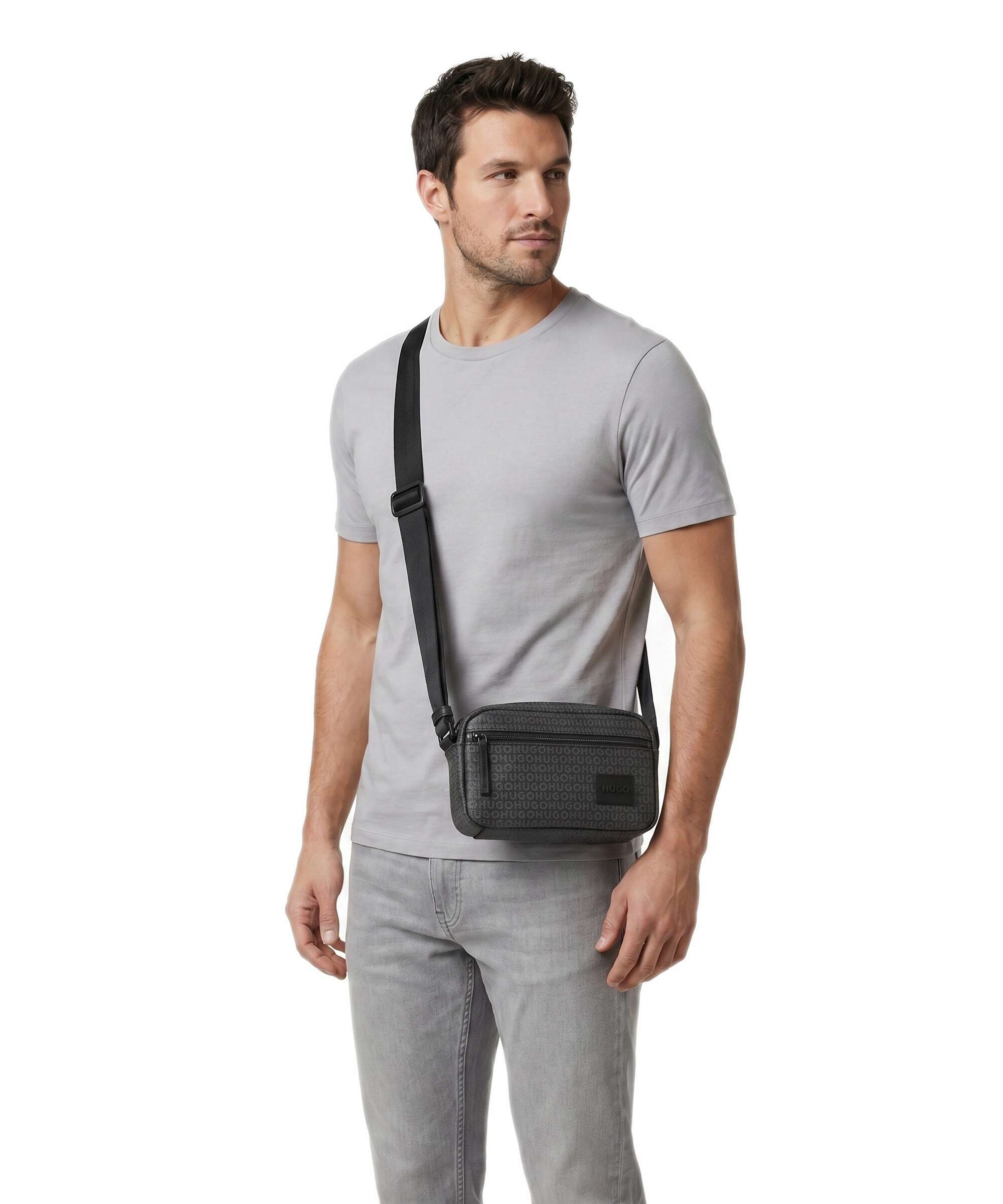 Hugo Ethon 2.0 Crossbody bag imitation leather black - 50568337