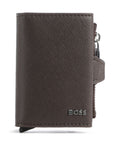 BOSS Northon Credit card holder dark brown