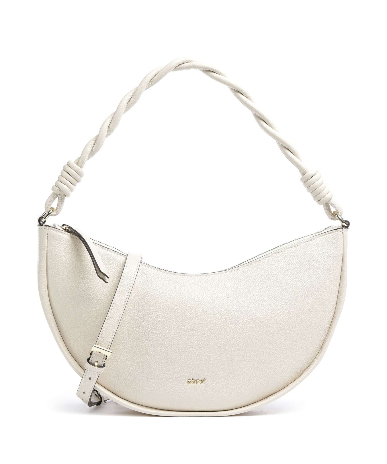 Abro Kavir Moon Hobo bag beige