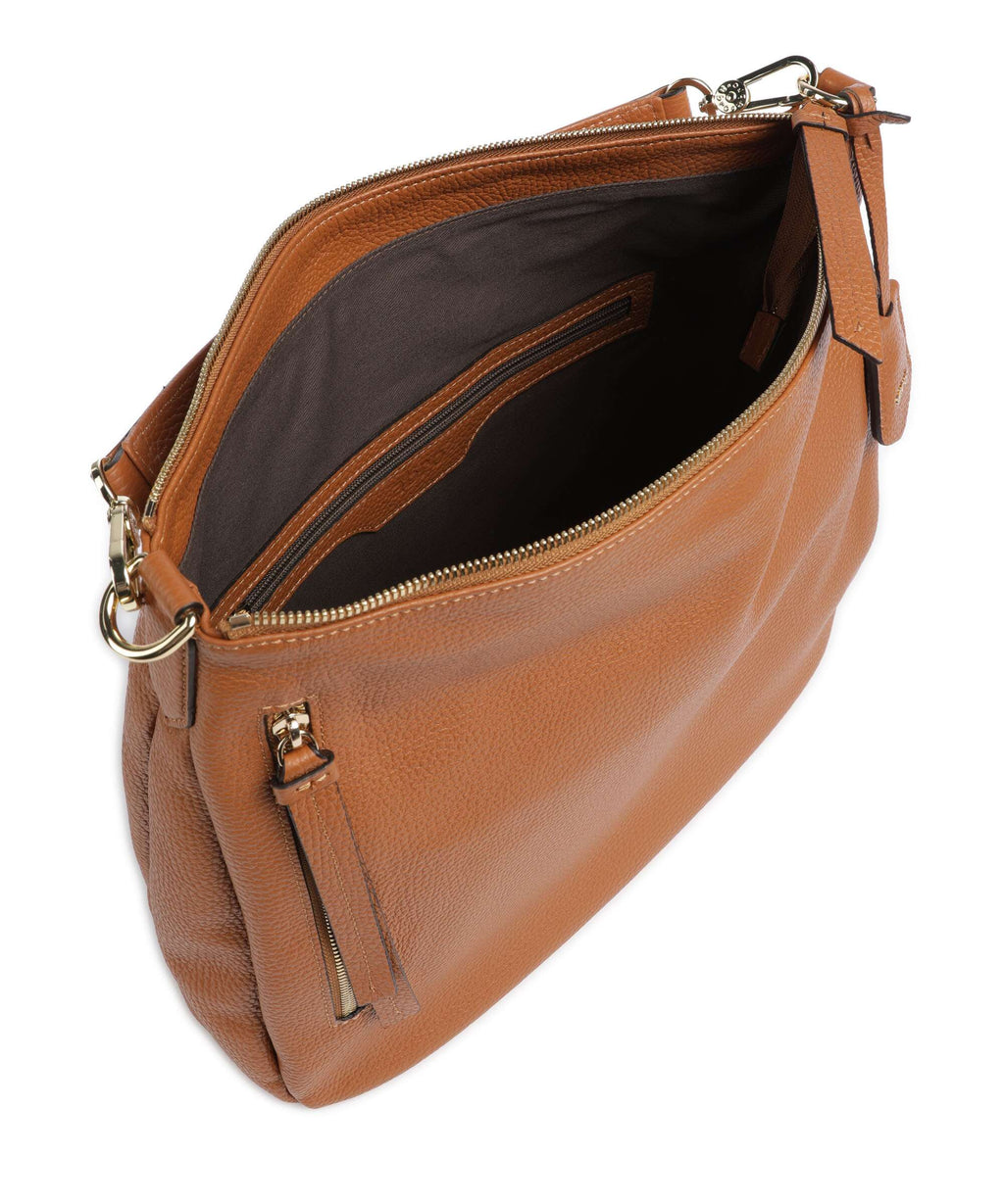 Abro Adria Juna Hobo bag cuoio