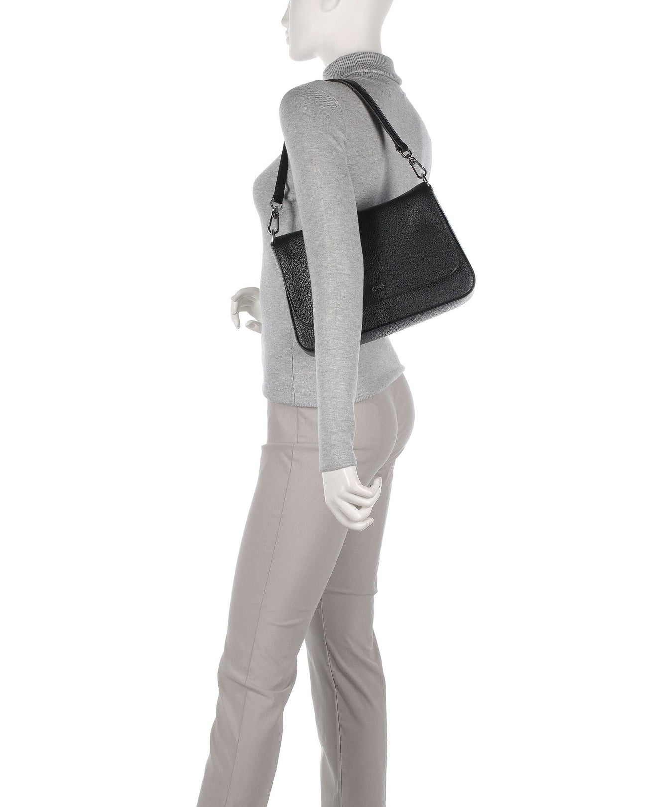 Abro Adria Lulu Shoulder bag black/nickel