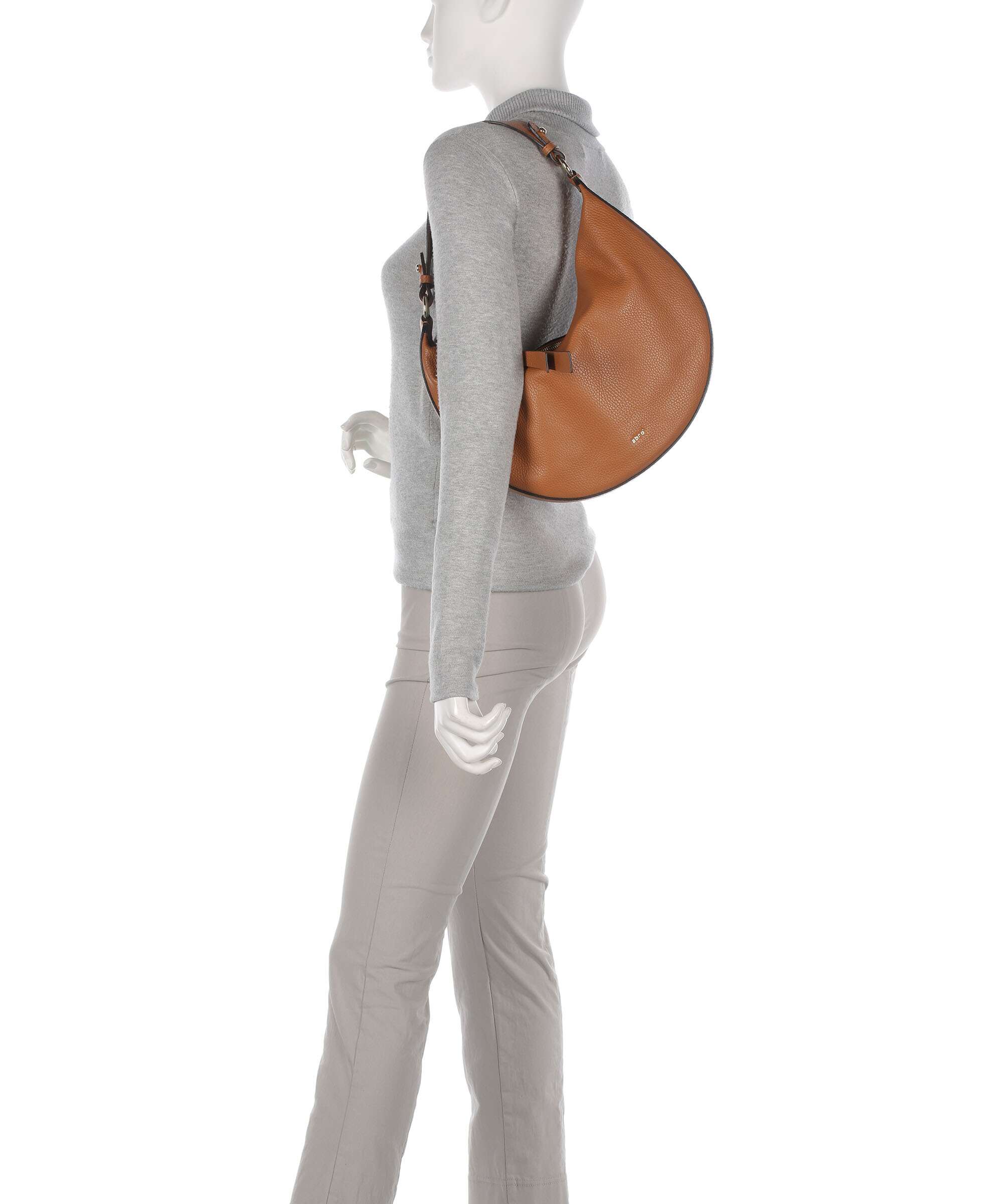 Abro Adria Lulu Small Hobo bag cuoio