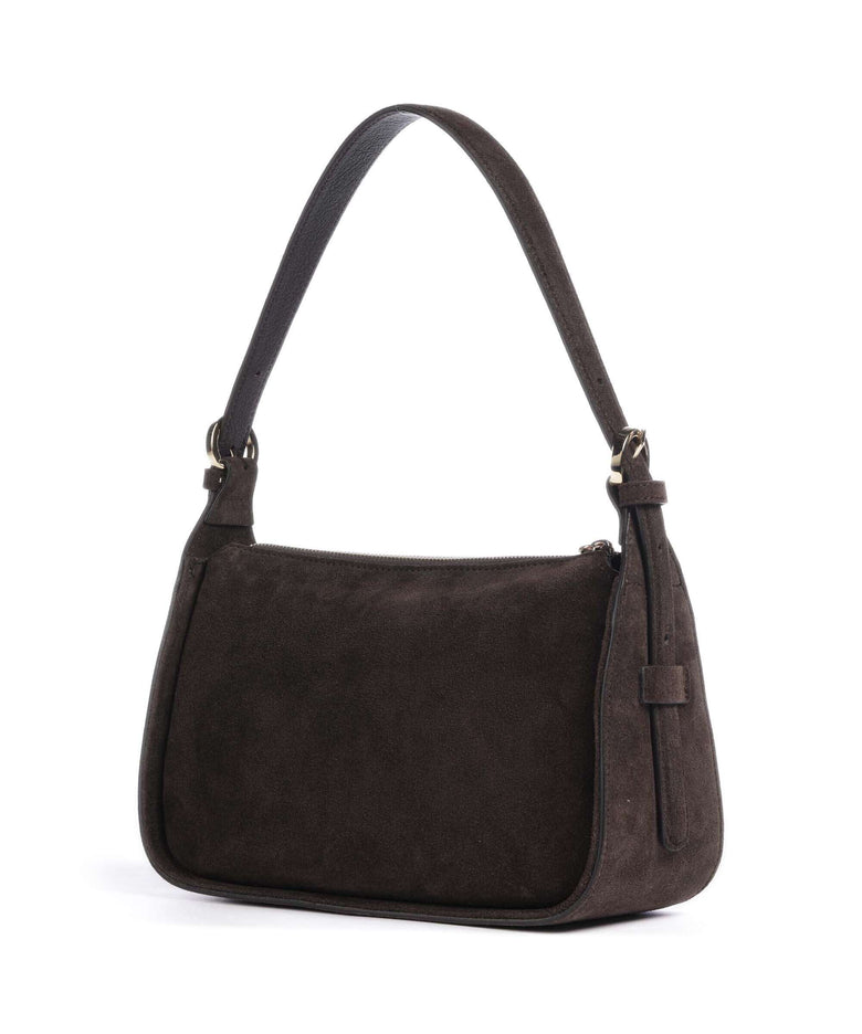 Abro Suede Best Friend Shoulder bag brown