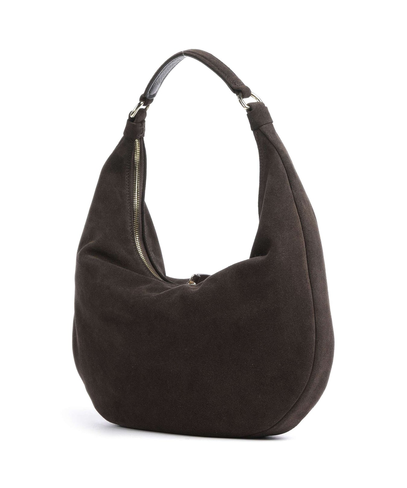 Abro Suede Nana Hobo bag brown