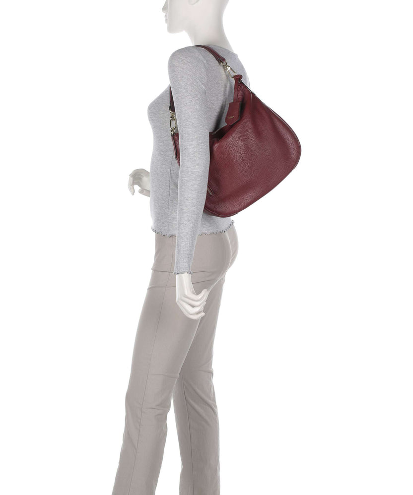 Abro Adria Juna Hobo bag bordeaux