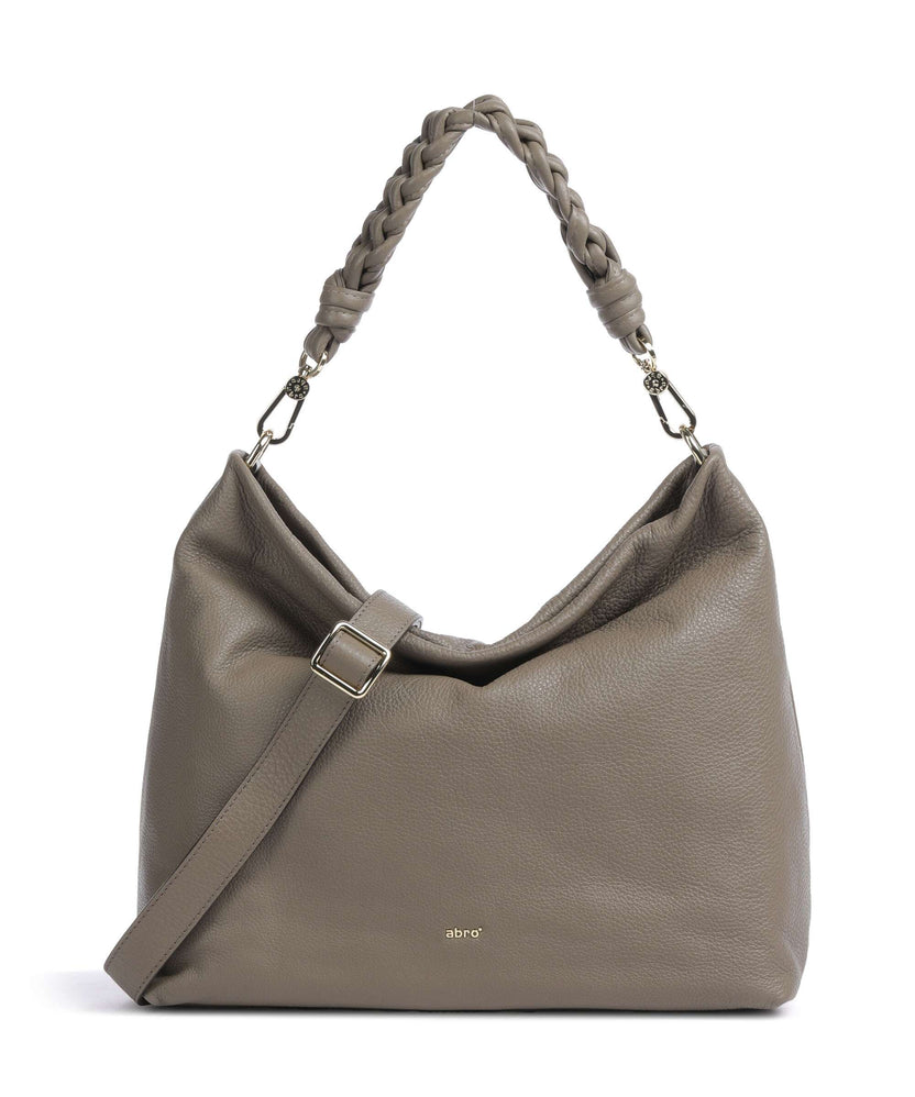 Abro Dalia Soley Hobo bag taupe