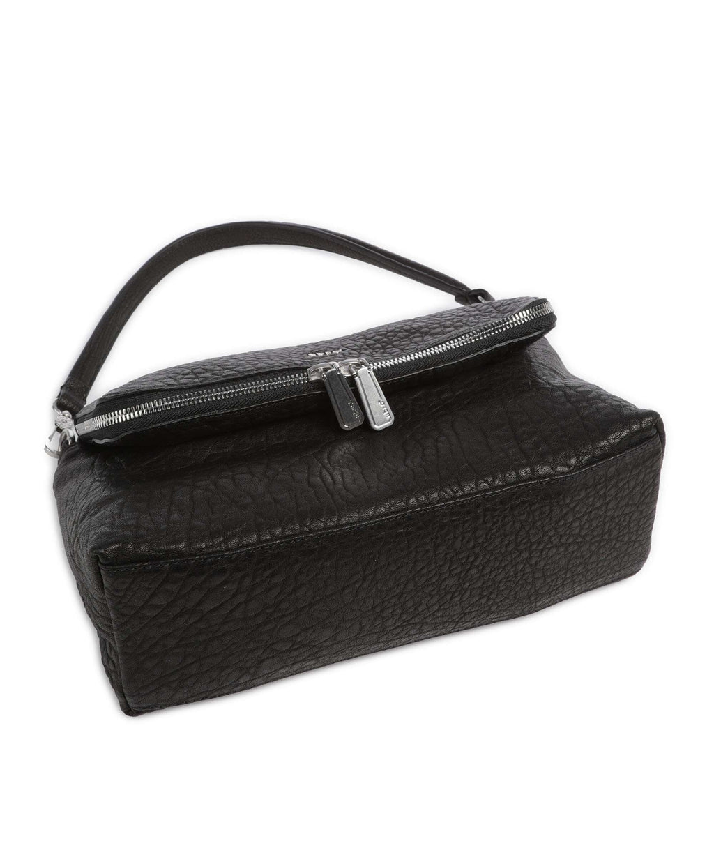 Abro Bubble Biker Shoulder bag black/nickel