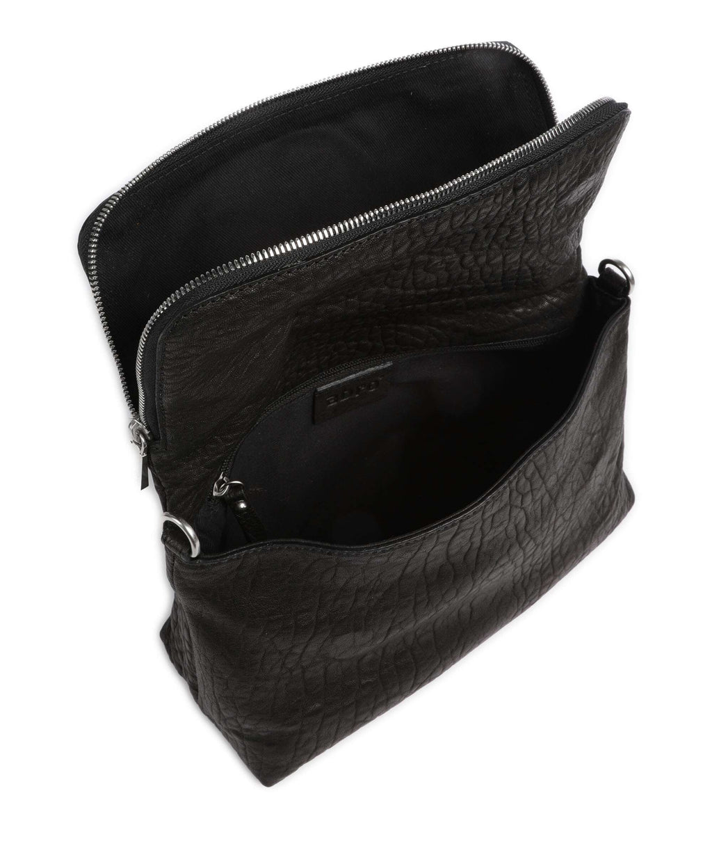 Abro Bubble Biker Shoulder bag black/nickel