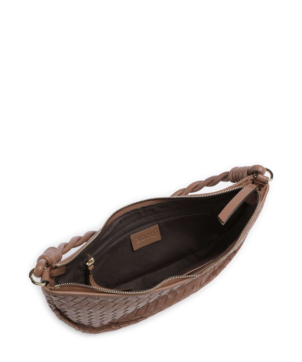 Abro Piuma Moon Shoulder bag camel