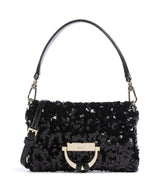 Abro Sequins Temi Shoulder bag black/gold