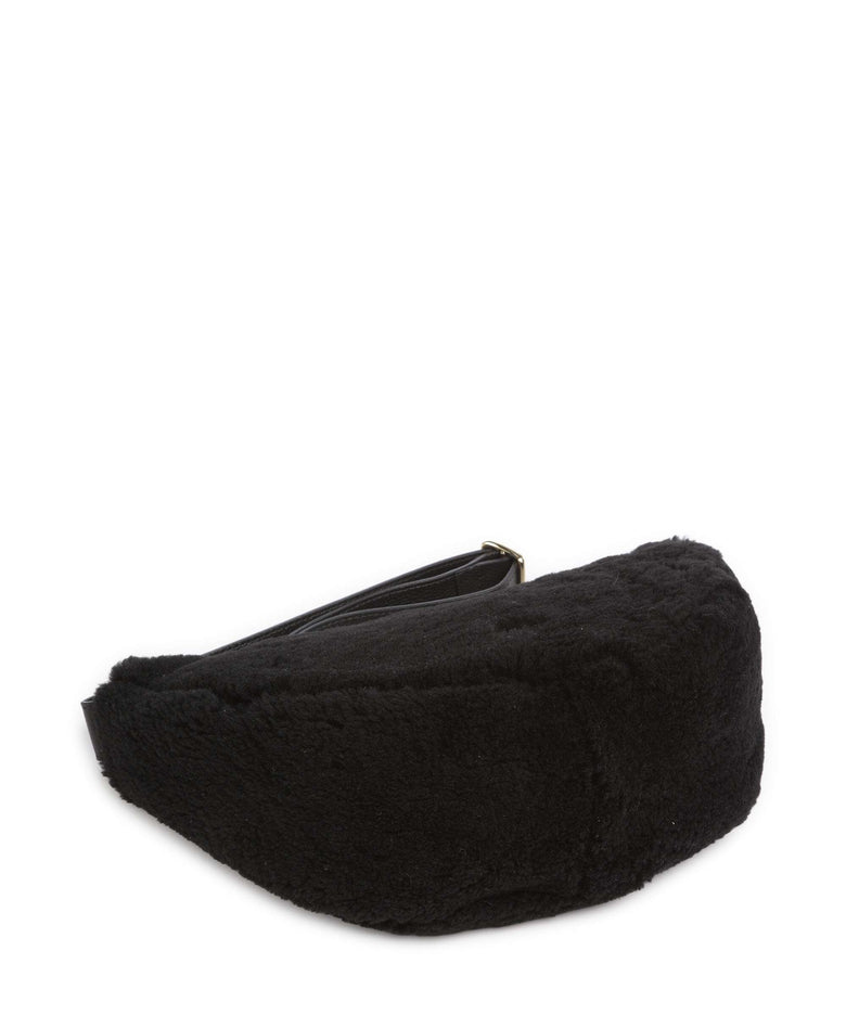 Abro Shearling By My Side Crossbody bag black/gold