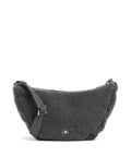 Abro Shearling By My Side Crossbody bag grey