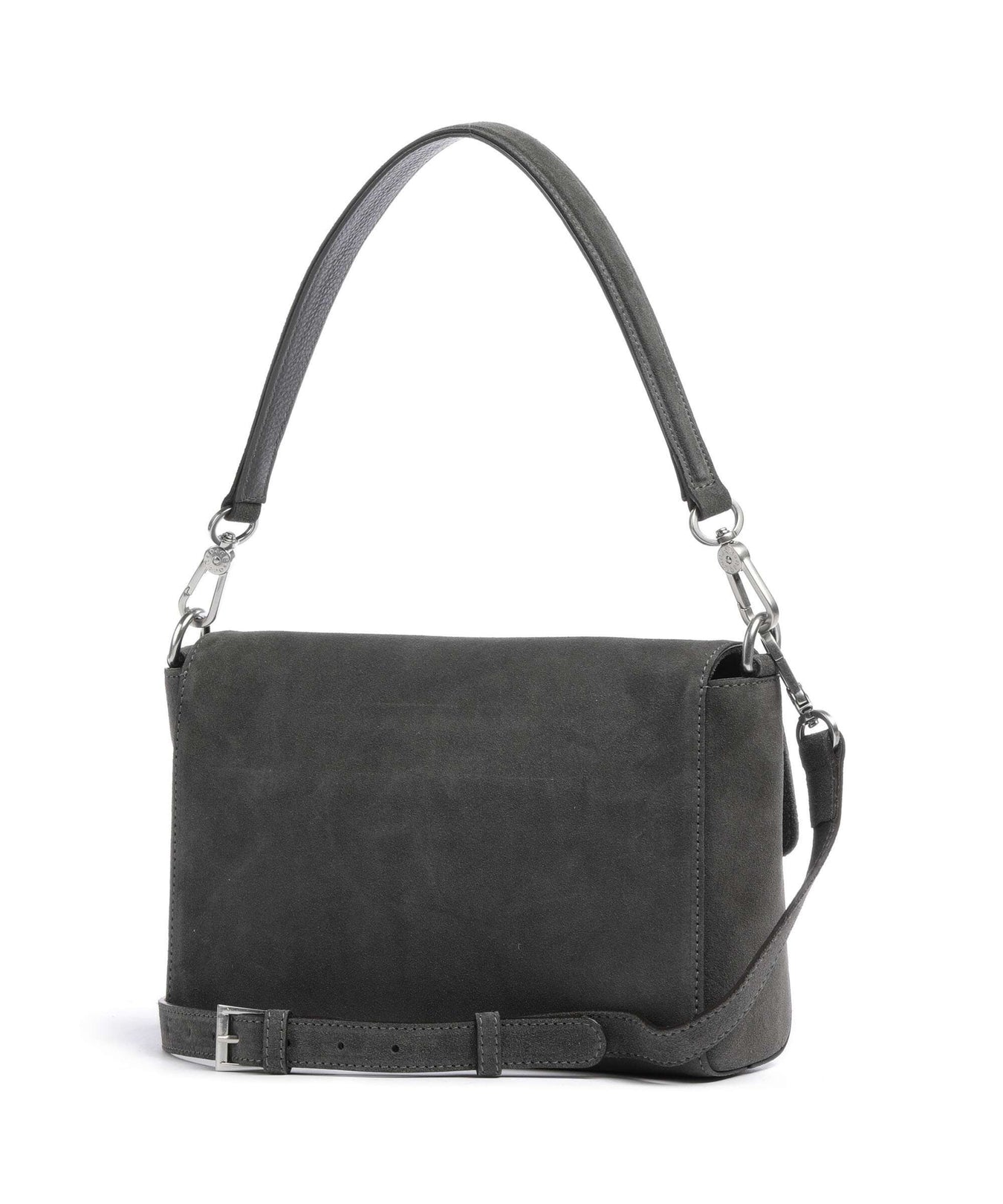 Abro Suede Temi Shoulder bag grey