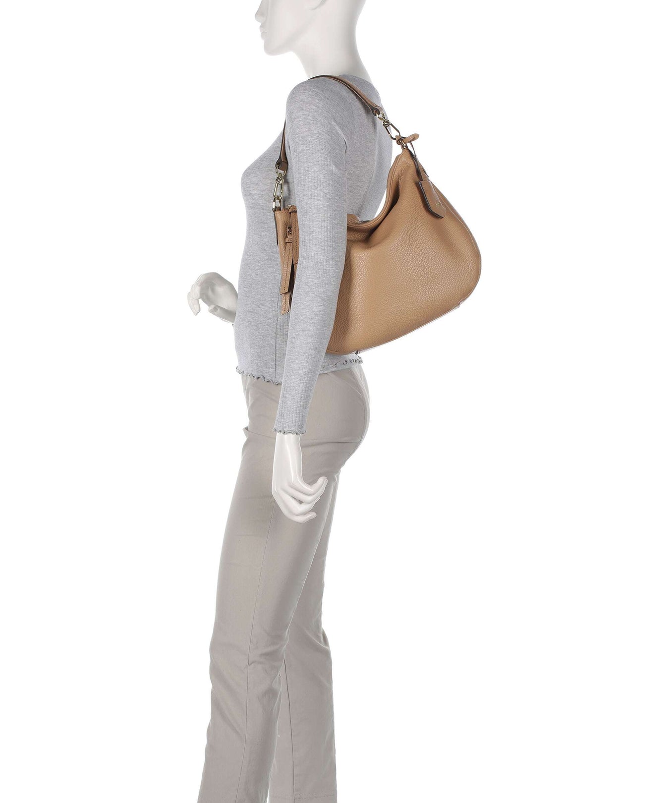 Abro Adria Juna Hobo bag natural