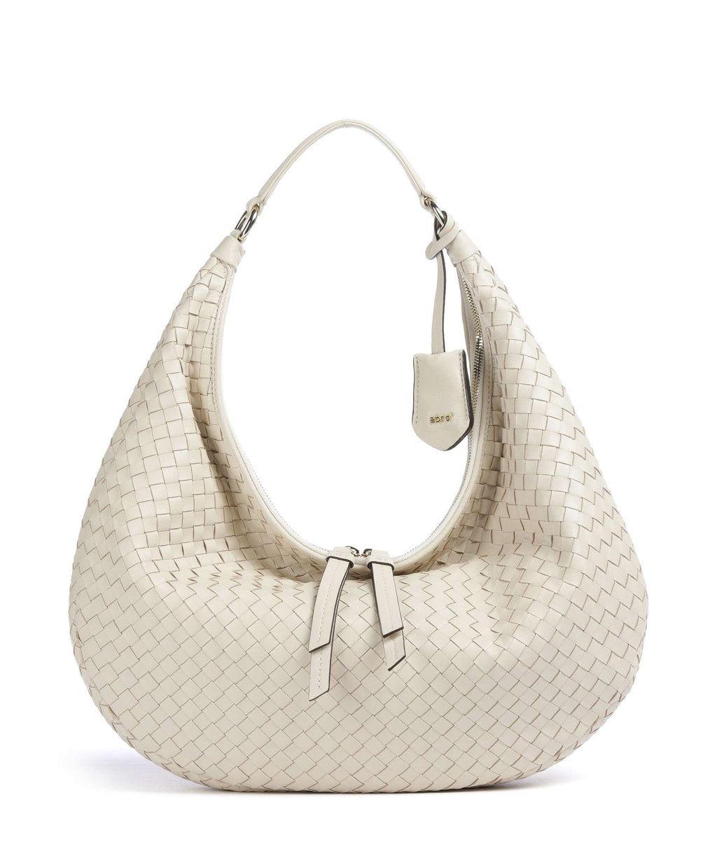 Abro Piuma Nana Hobo bag beige
