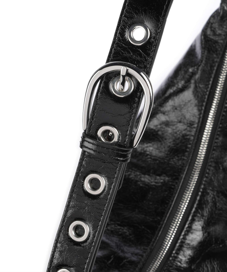 Abro Alias Soft By My Side Hobo bag black/nickel