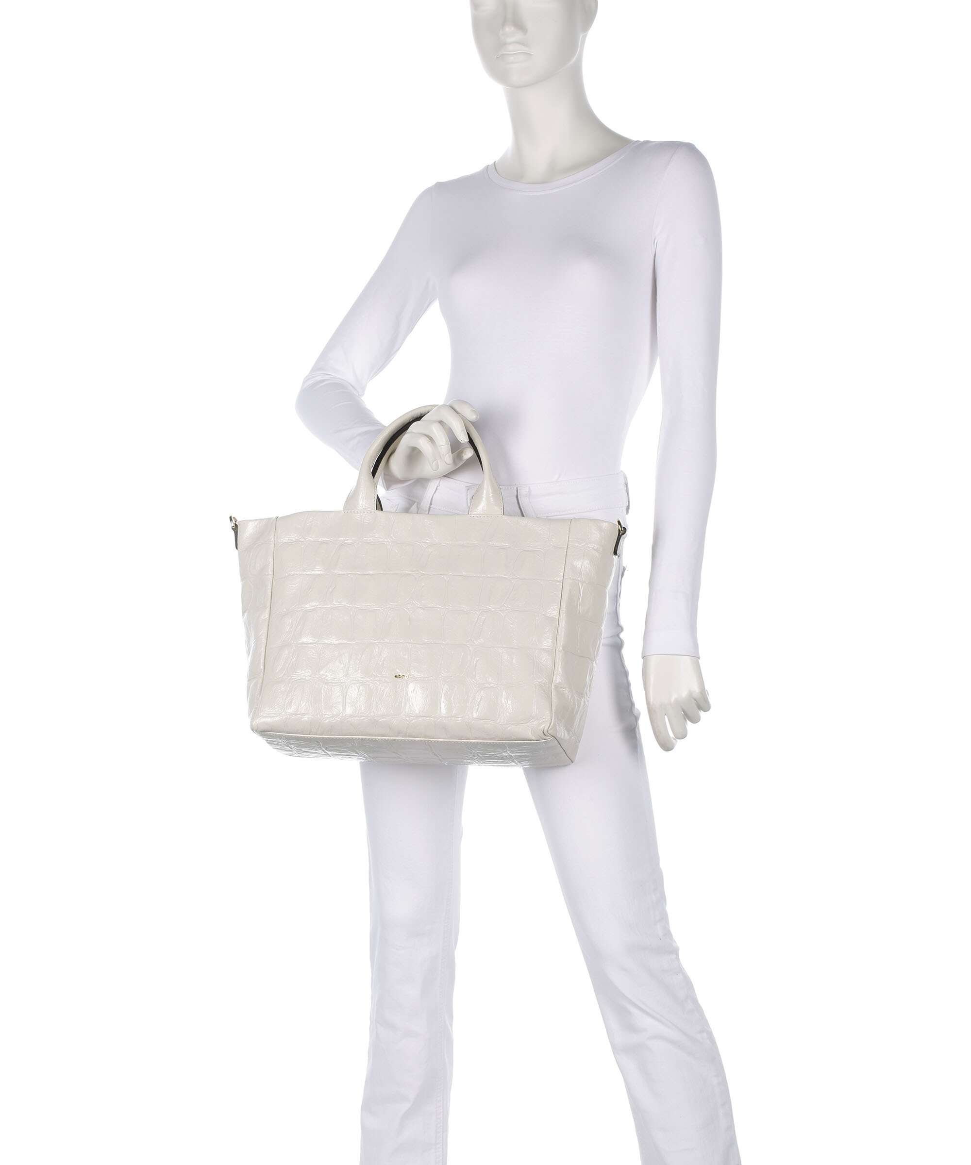 Abro Maxi Cocco Mia Handbag milk