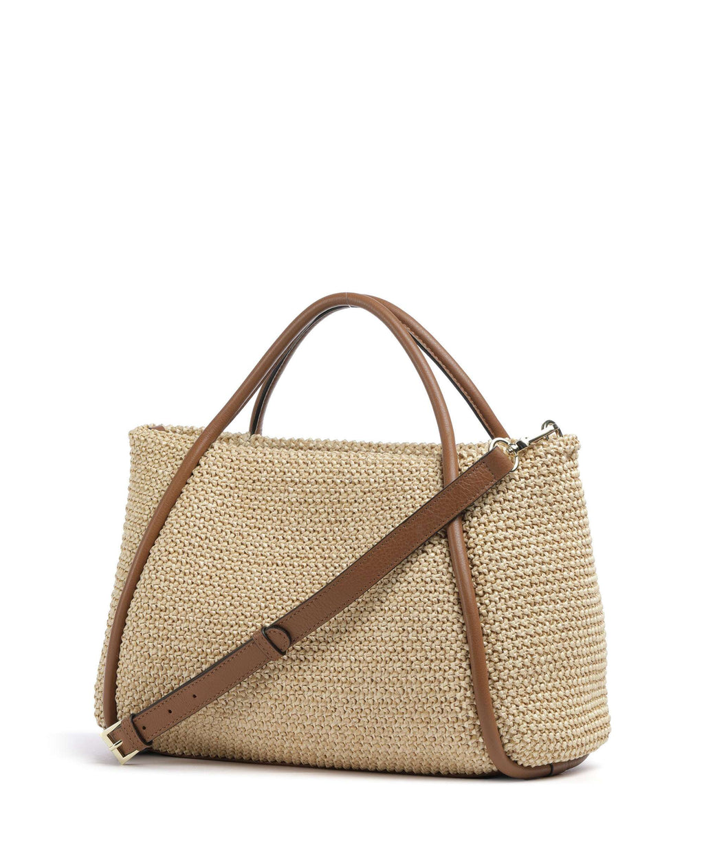 Abro Maglia Raffia Willow Handbag natural