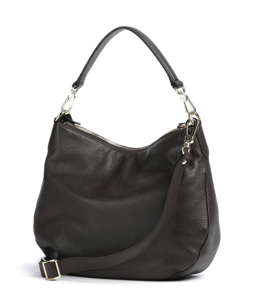 Abro Adria Juna Small Hobo bag dark brown