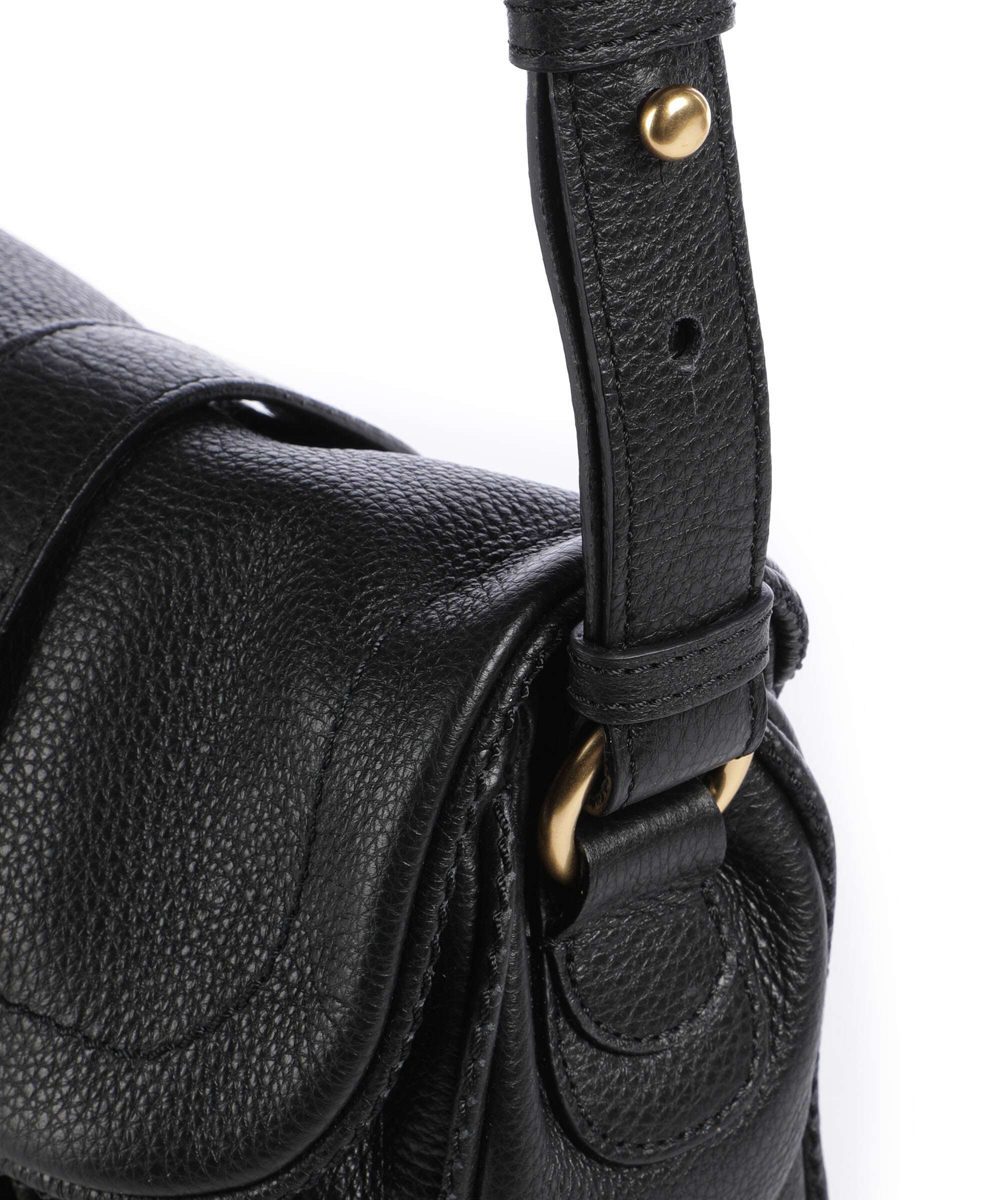 Abro Dalia Star Saddle Crossbody bag black/gold