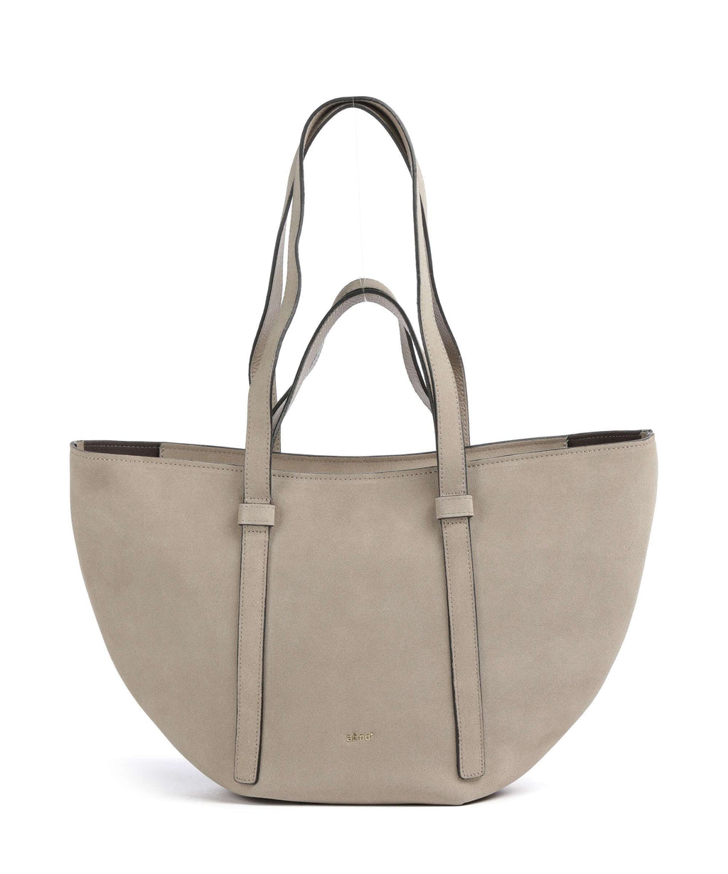 Abro Suede Cosmo Medium Tote bag siena