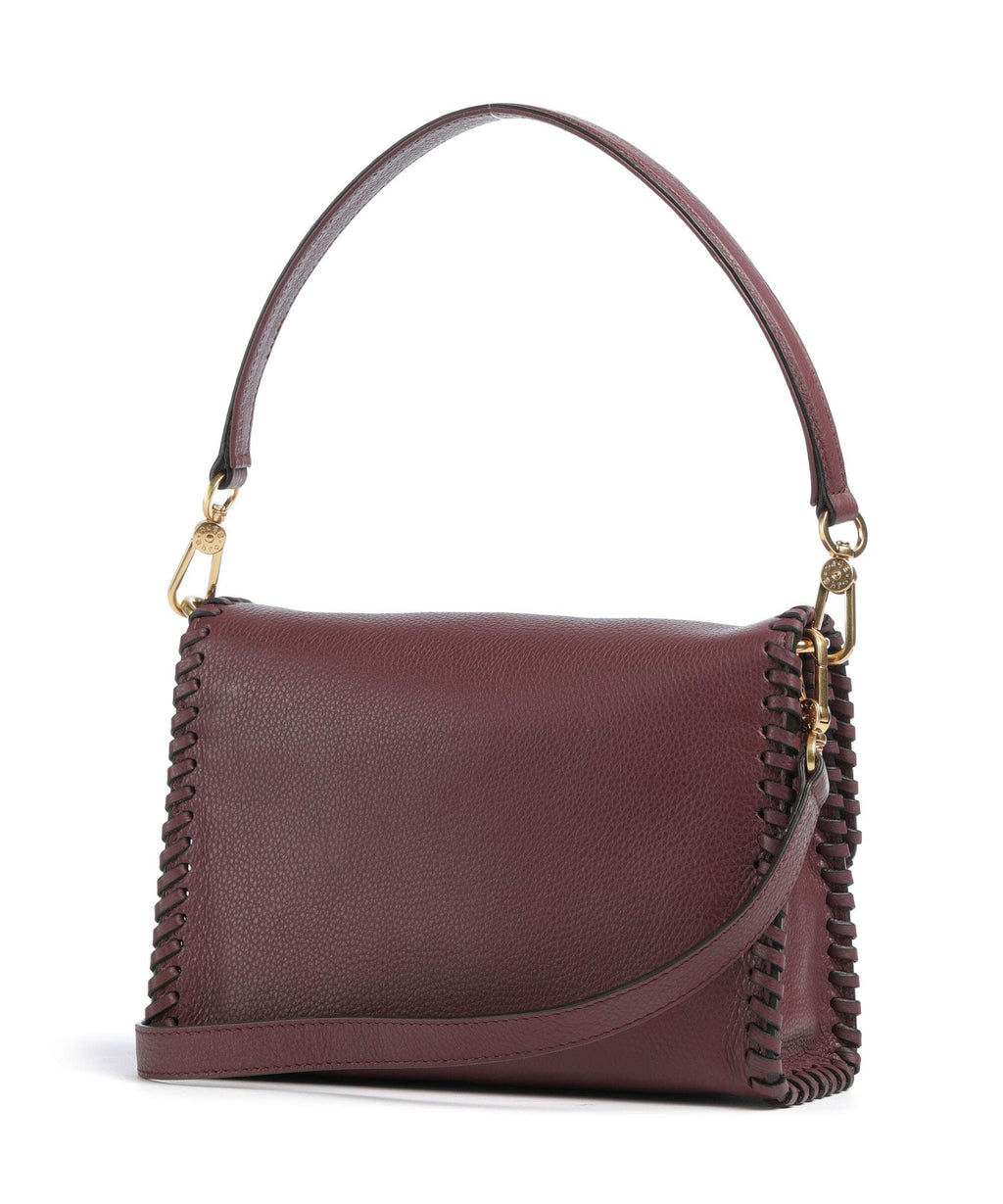 Abro Dalia Temi Stitch Shoulder bag bordeaux