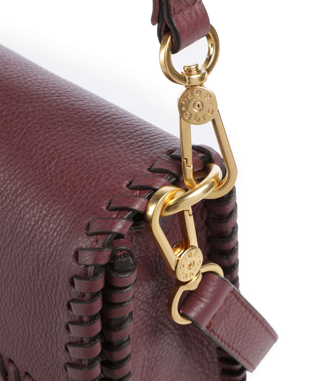 Abro Dalia Temi Stitch Shoulder bag bordeaux