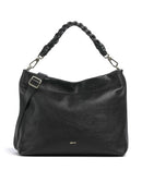 Abro Dalia Soley Hobo bag black/gold