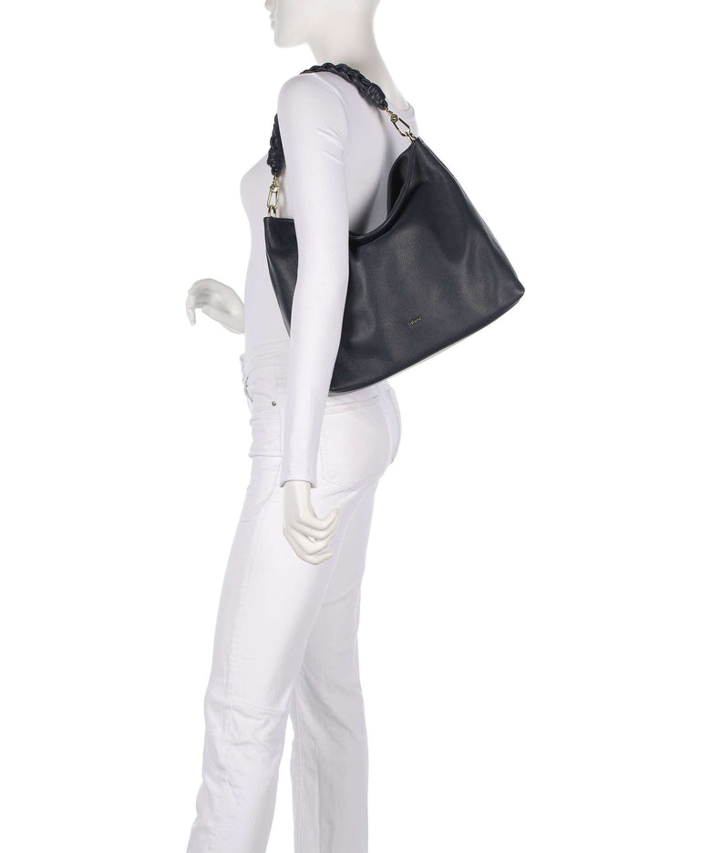 Abro Dalia Soley Hobo bag navy