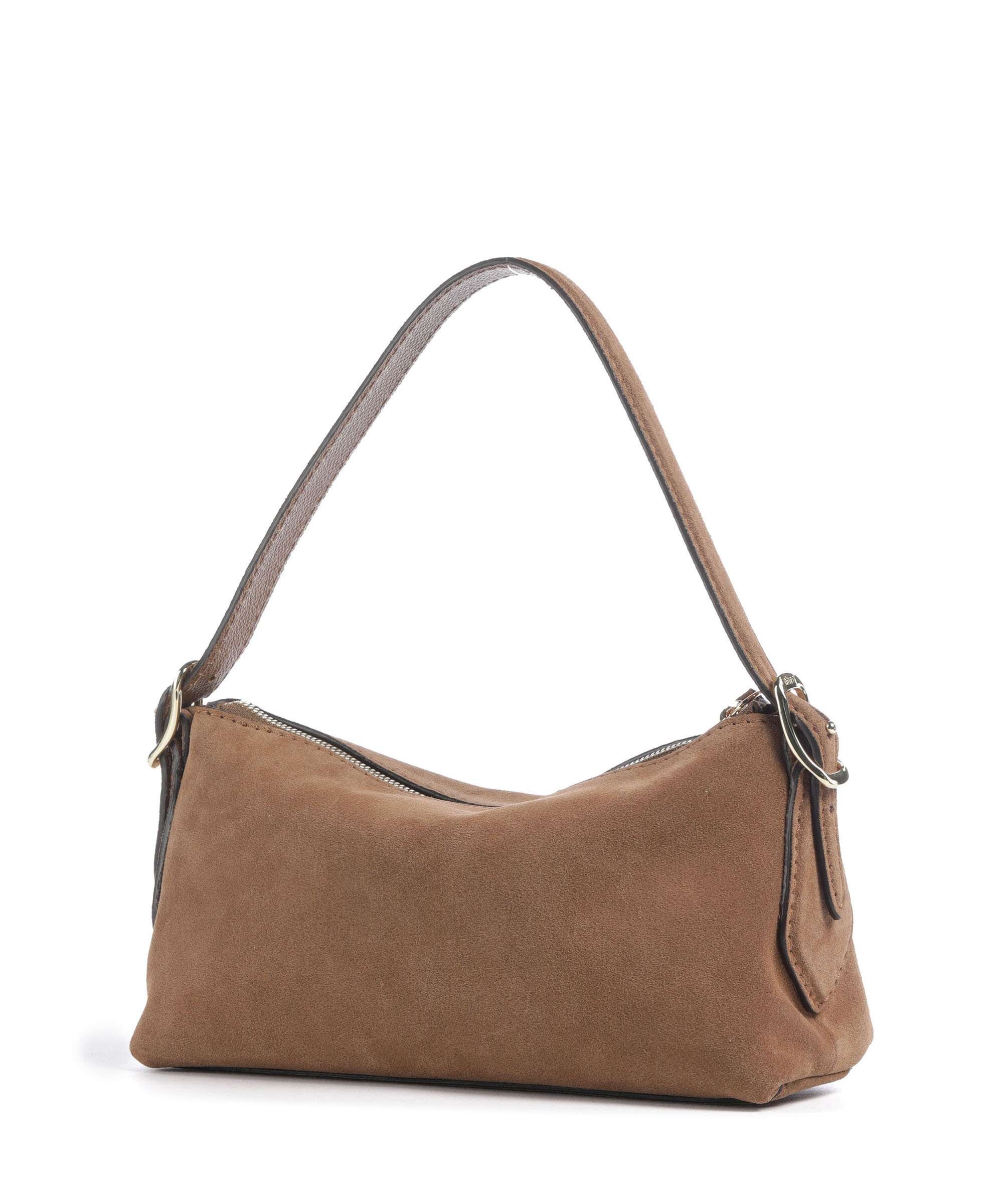 Abro Suede Carina Shoulder bag camel