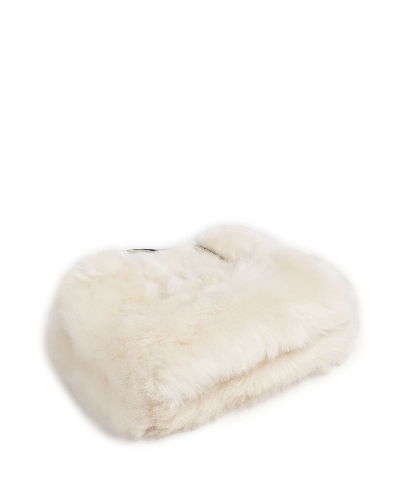 Abro Shearling Noelle Handbag beige