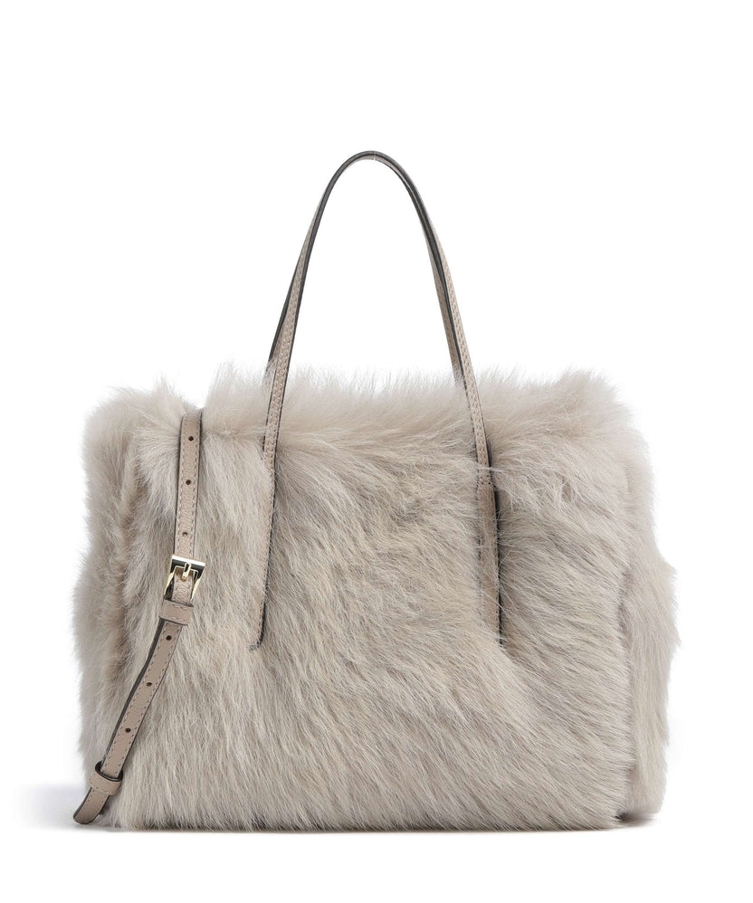 Abro Shearling Noelle Handbag siena
