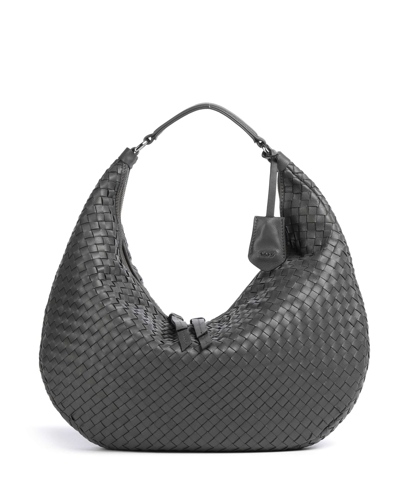 Abro Piuma Nana Hobo bag grey