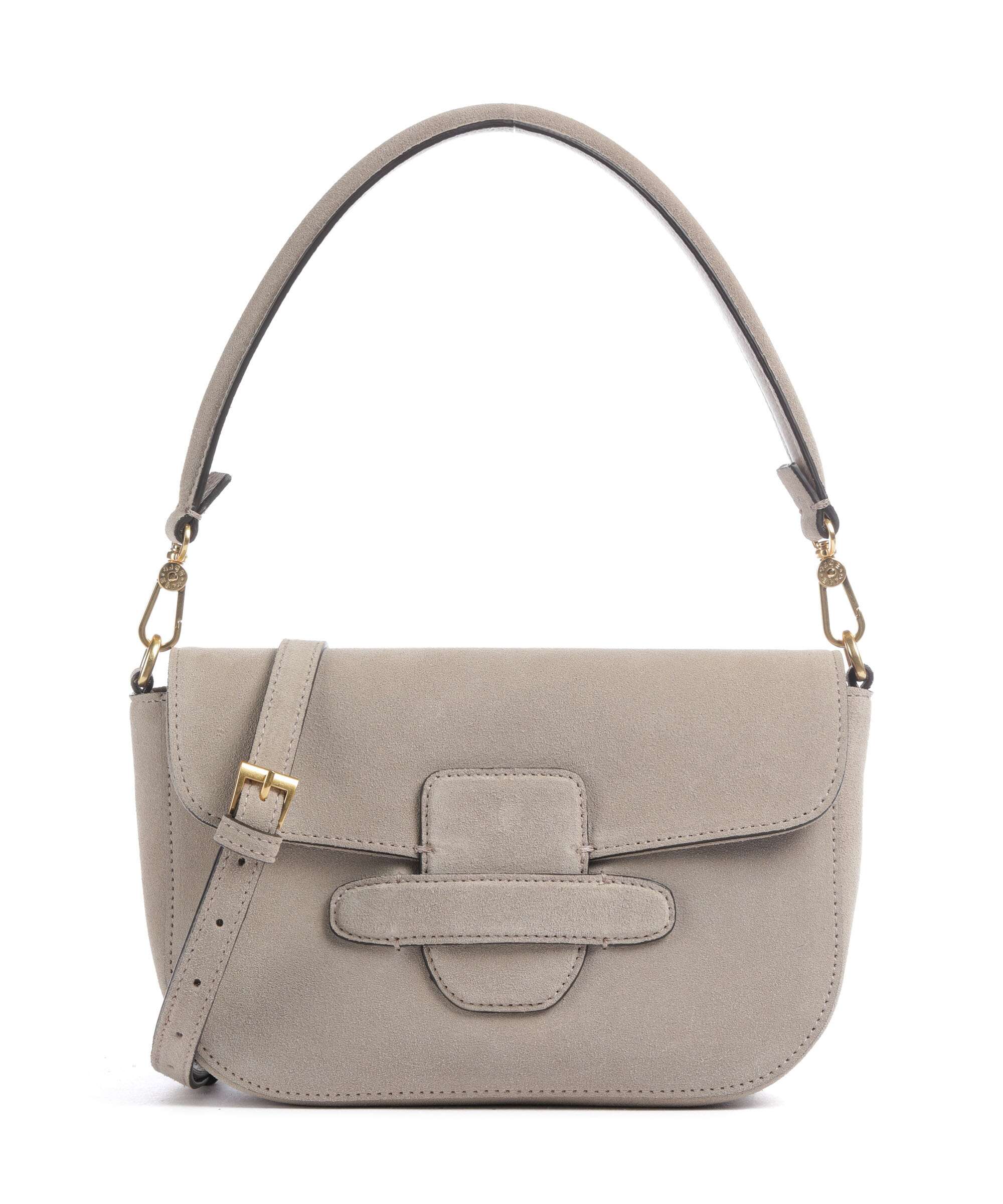 Abro Suede Camilla Shoulder bag siena
