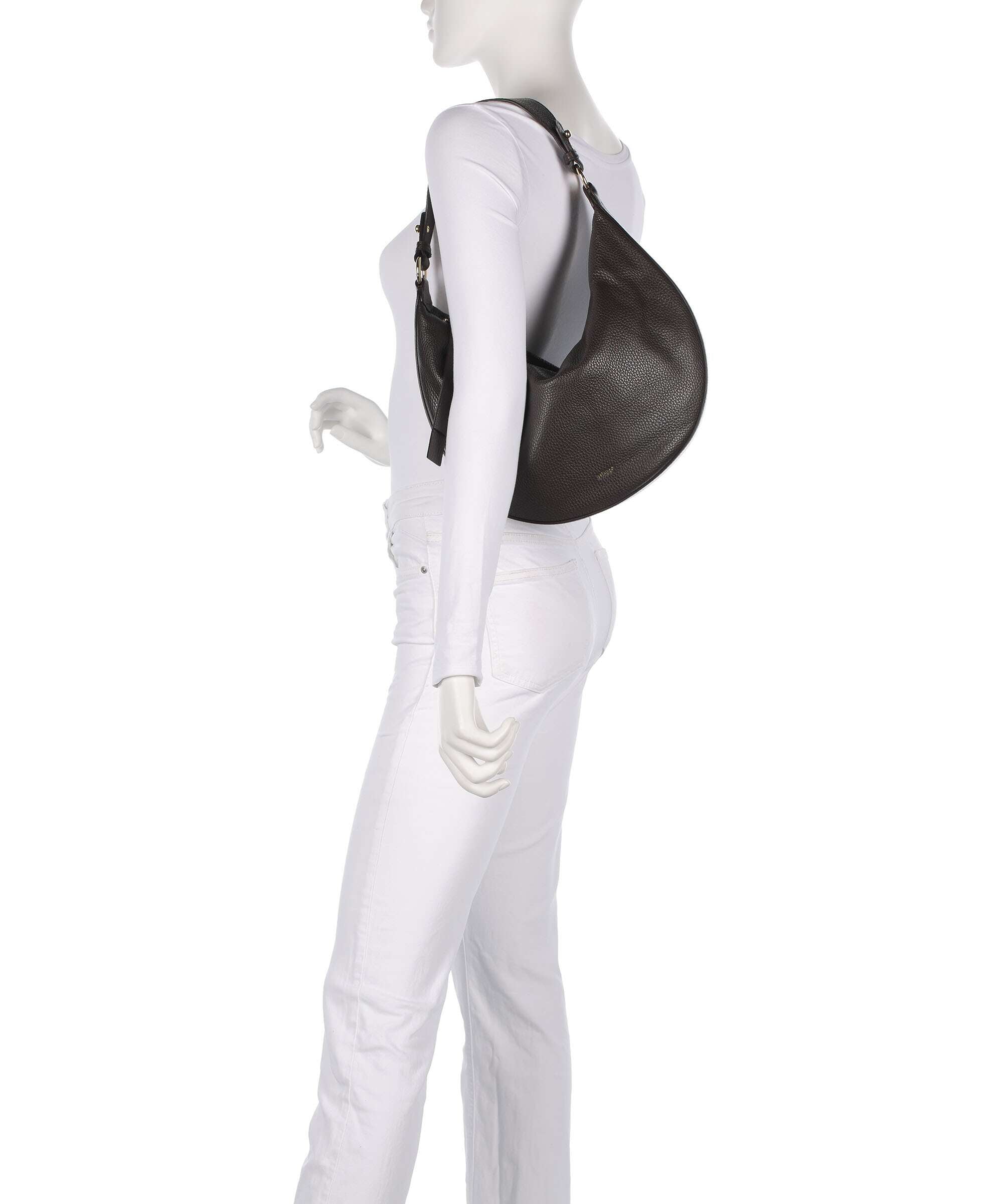 Abro Adria Lulu Small Hobo bag dark brown