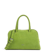 Abro Suede Amara Handbag lime