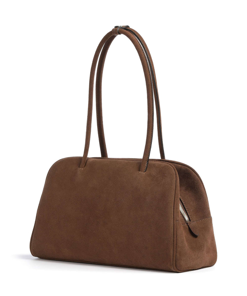 Abro Suede Amara Shoulder bag wood