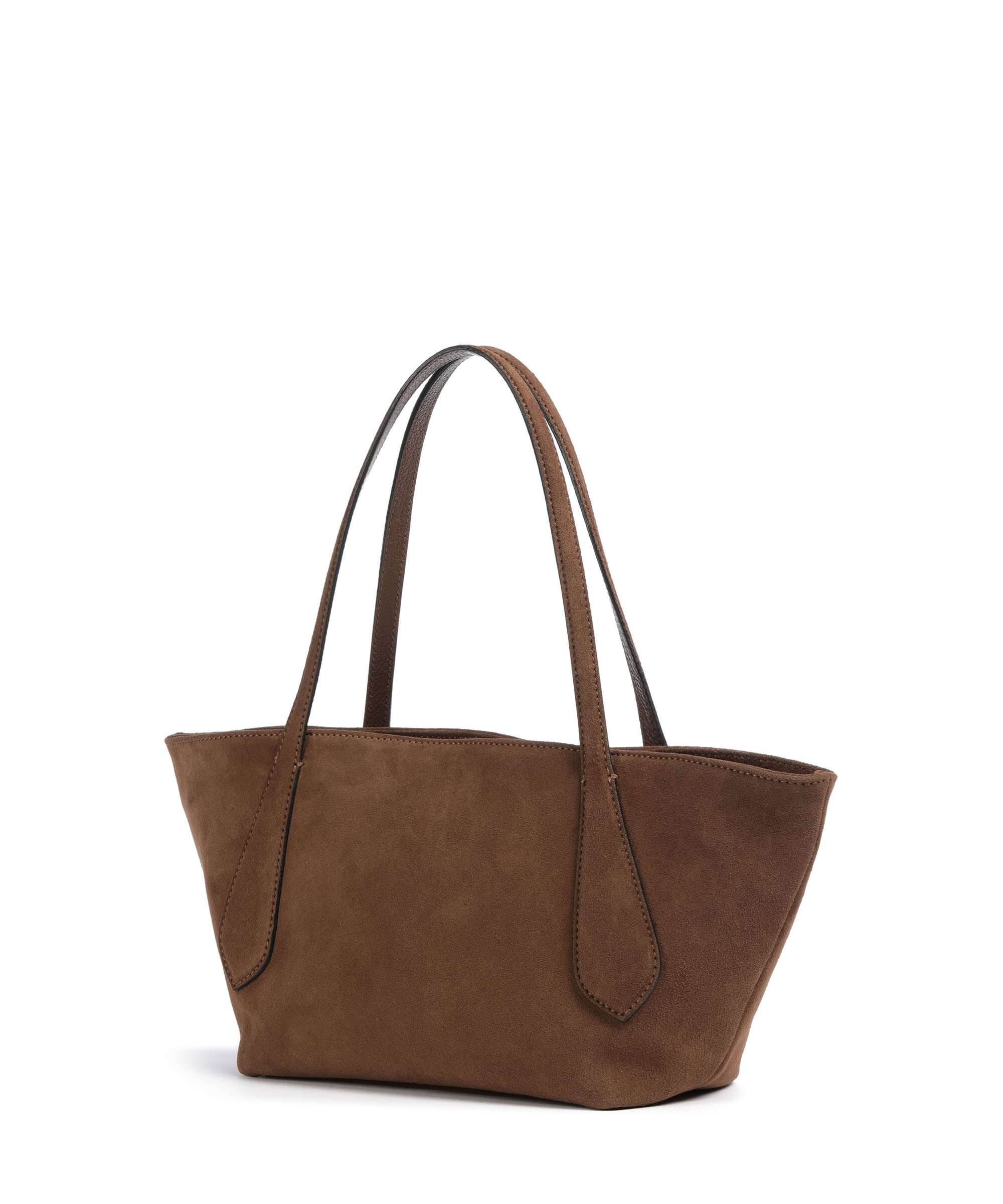 Abro Suede Carina Shoulder bag wood