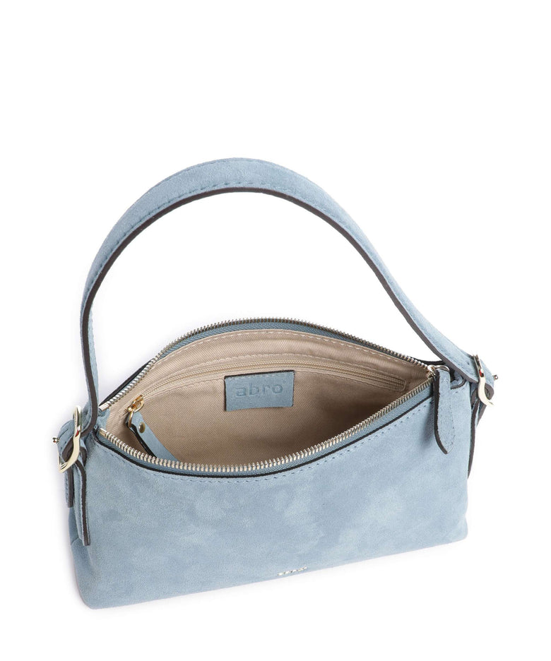 Abro Suede Carina Shoulder bag sapphire