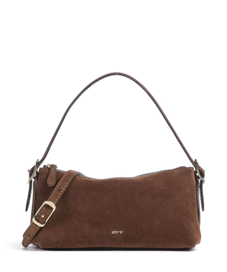 Abro Suede Carina Shoulder bag wood