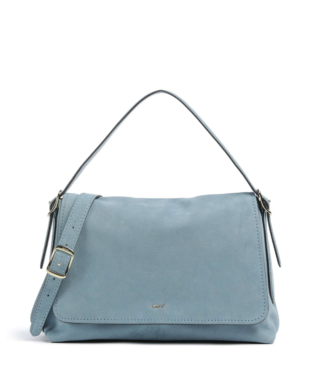 Abro Suede Carina Shoulder bag sapphire