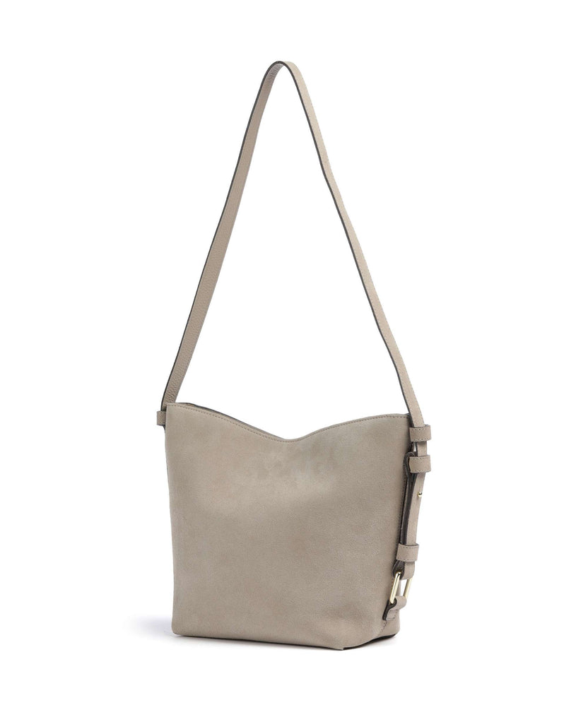 Abro Suede Cosmo Shoulder bag siena